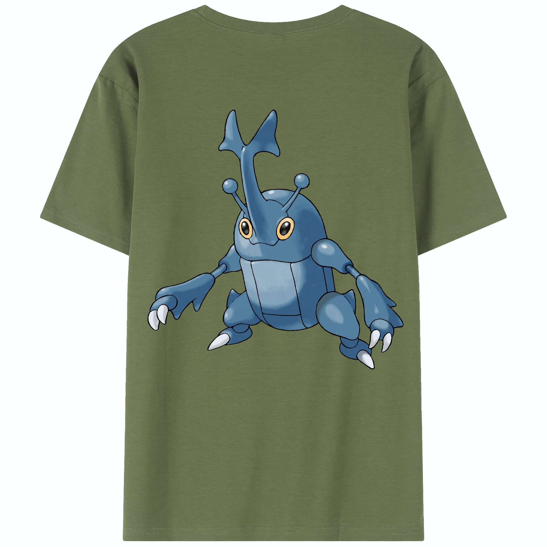 （画像用） ポケットモンスター Pokémon 綿100％半袖Tシャツ（背面プリント）